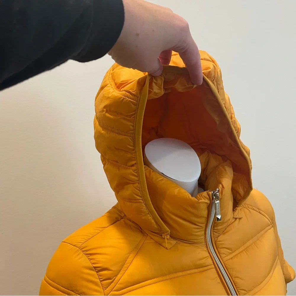 MICHAEL Michael Kors Orange Puffer Jacket - Picture 11 of 11